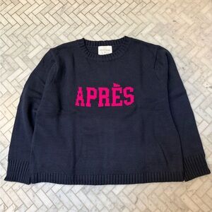 Women's Navy Après Ski Sweater